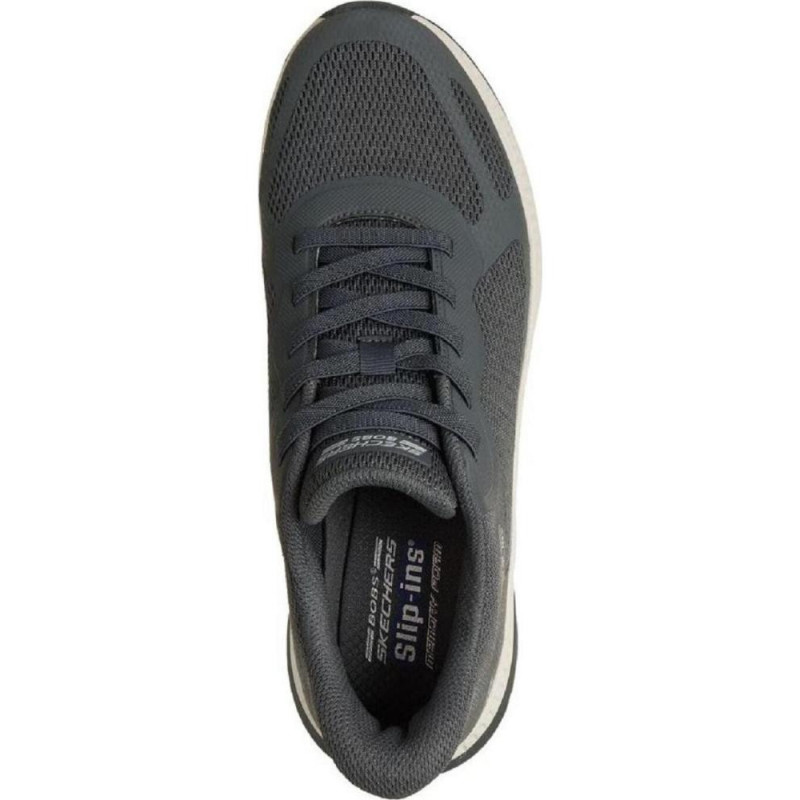 ZAPATILLA SKECHERS SLIP-INS: BOBS SPORT SQUAD CHAOS 4 GRIS