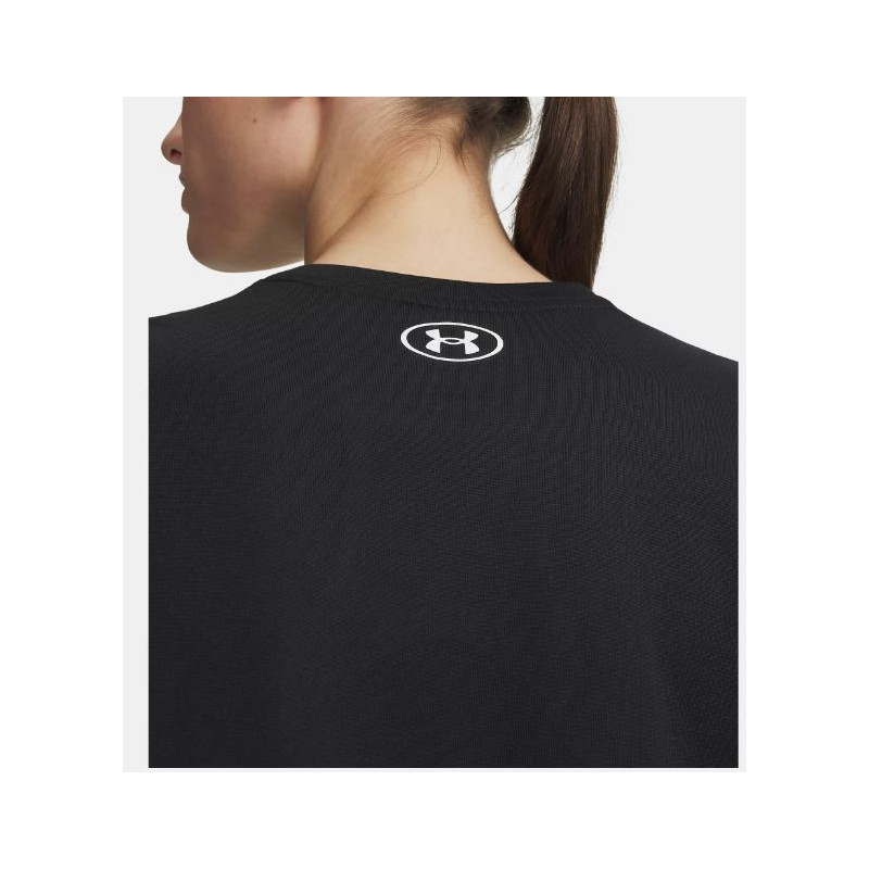 CAMISETA CORTA COOLMAX SRA NEGRO UA´25