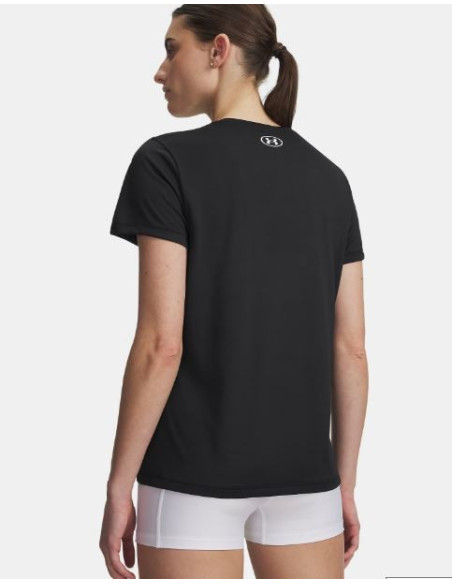 CAMISETA CORTA COOLMAX SRA NEGRO UA´25