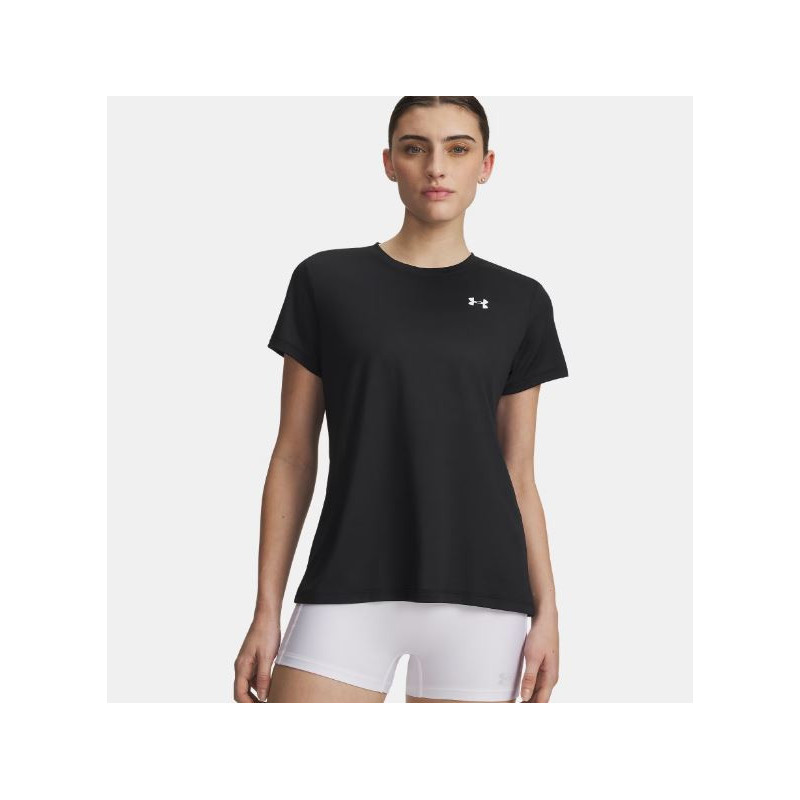 CAMISETA CORTA COOLMAX SRA NEGRO UA´25