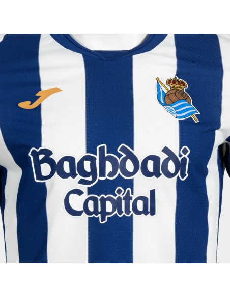 CAMISETA REPLICA JUNIOR REAL SOCIEDAD 2026/2027 JOMA