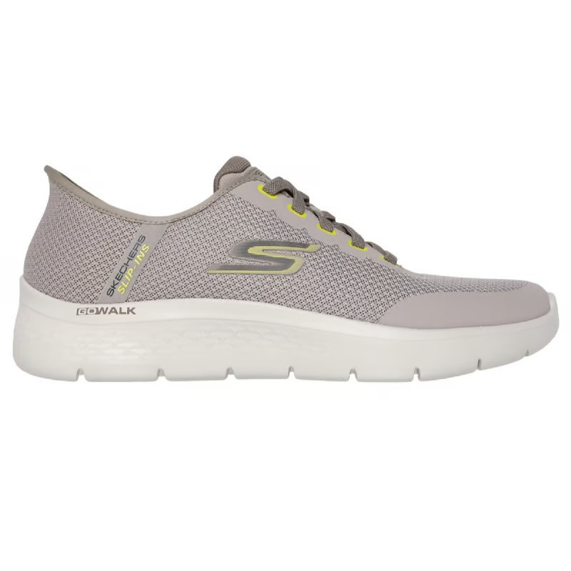 ZAPATILLA SKECHERS SLIP-INS: GO WALK FLEX - NETRO TAUPE