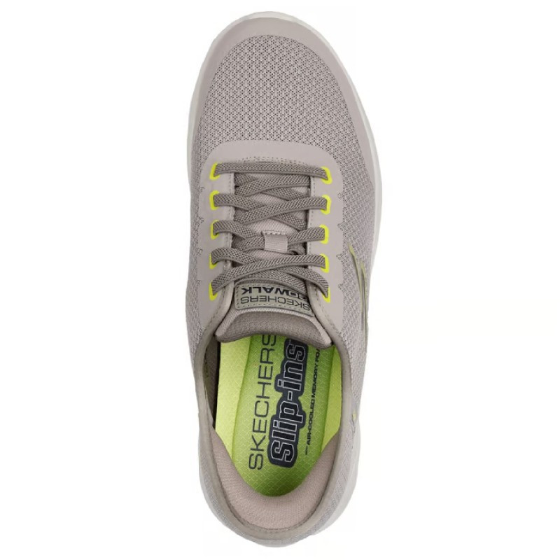 ZAPATILLA SKECHERS SLIP-INS: GO WALK FLEX - NETRO TAUPE