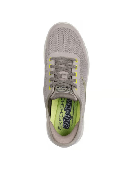 ZAPATILLA SKECHERS SLIP-INS: GO WALK FLEX - NETRO TAUPE