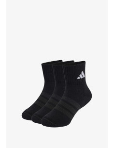 CALCETINES CLÁSICOS ADIDAS ACOLCHADOS SPORTSWEAR (3 PARES)