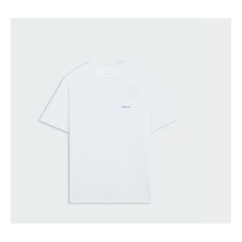 Camiseta logo pequeño pecho patagonia