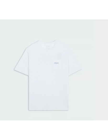 Camiseta logo pequeño pecho patagonia