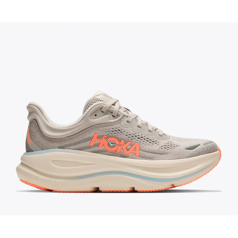 ZAPATILLA RUNNING HOKA BONDI GRIS MUJER