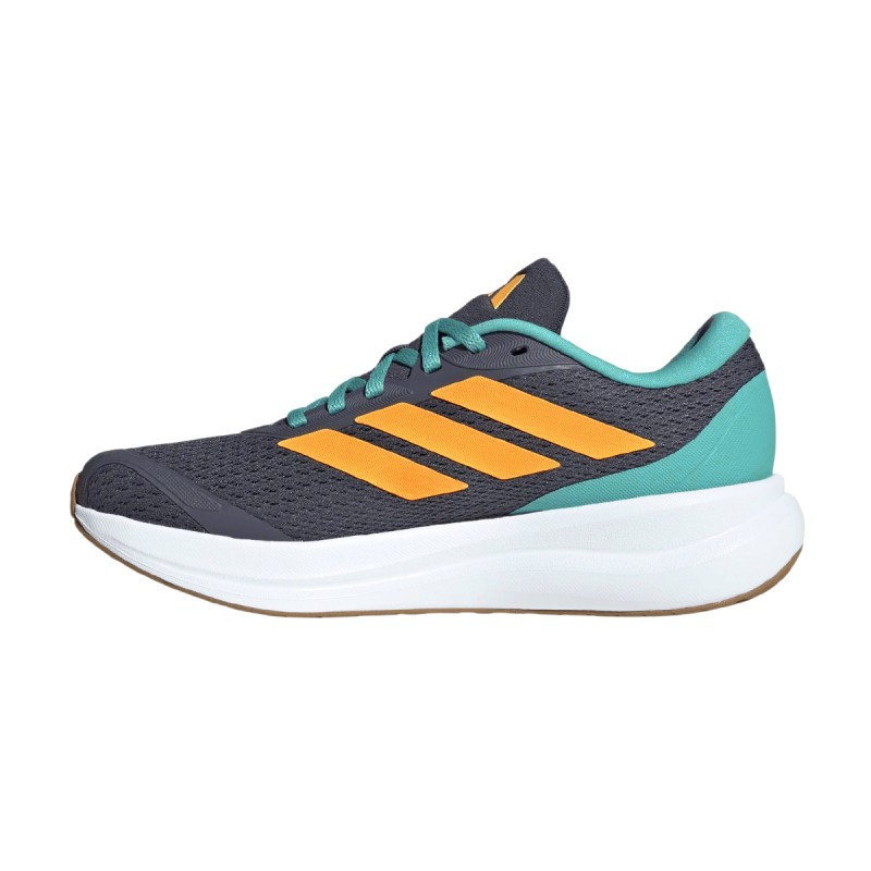 ADIDAS ZAPATILLA RUNFALCON 6 J GRIS NARANJA VERDE NIÑO