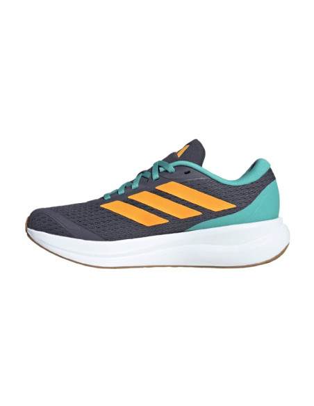 ADIDAS ZAPATILLA RUNFALCON 6 J GRIS NARANJA VERDE NIÑO