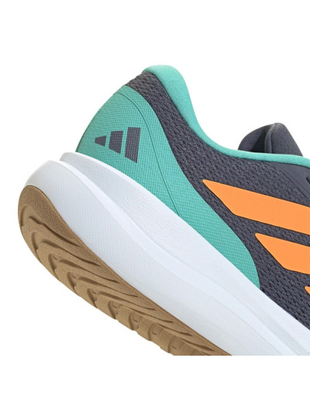 ADIDAS ZAPATILLA RUNFALCON 6 J GRIS NARANJA VERDE NIÑO