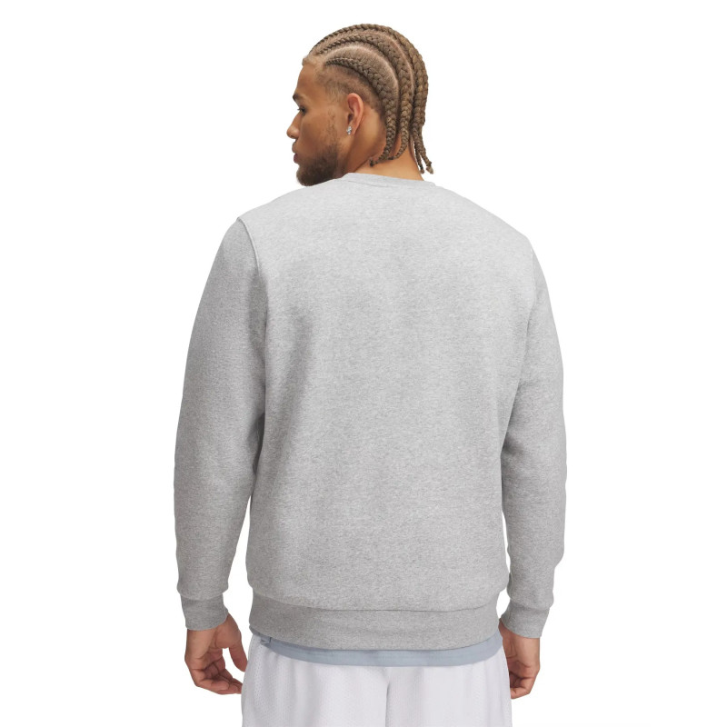UA ICON FLEECE CREW SUD C-RD Sr