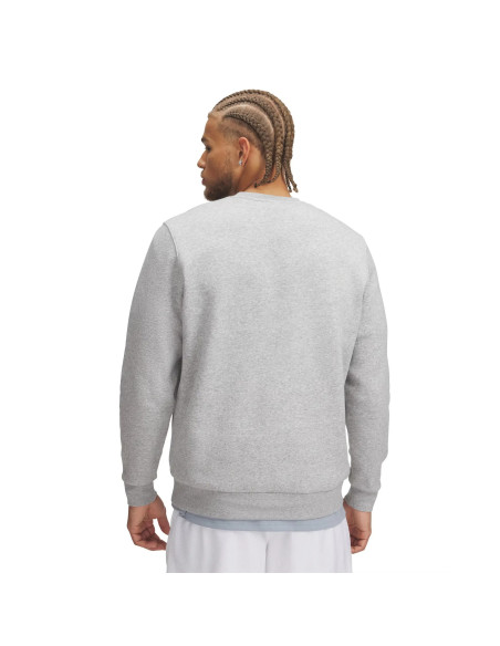 UA ICON FLEECE CREW SUD C-RD Sr