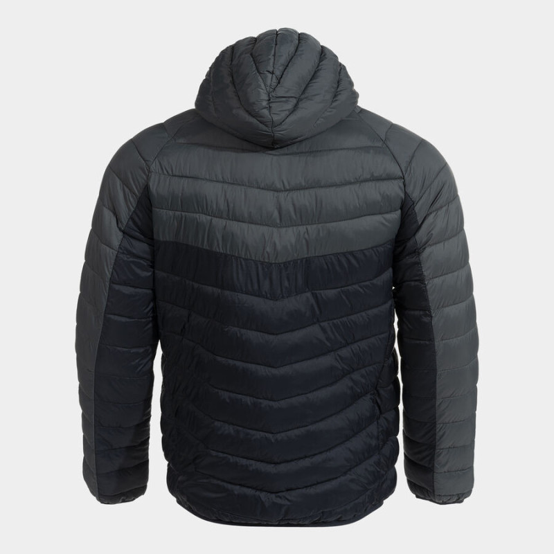 CAZADORA ACOLCHADA GRIS/NGRO SR