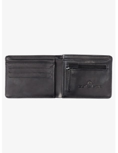CARTERA QUIKSILVER SLIM RAYS NGR DOBLE HOJA 2
