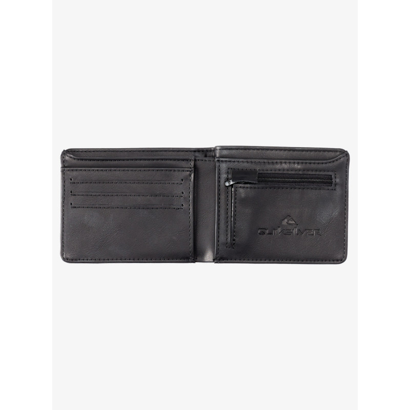 CARTERA QUIKSILVER SLIM RAYS NGR DOBLE HOJA