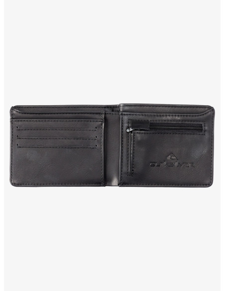 CARTERA QUIKSILVER SLIM RAYS NGR DOBLE HOJA