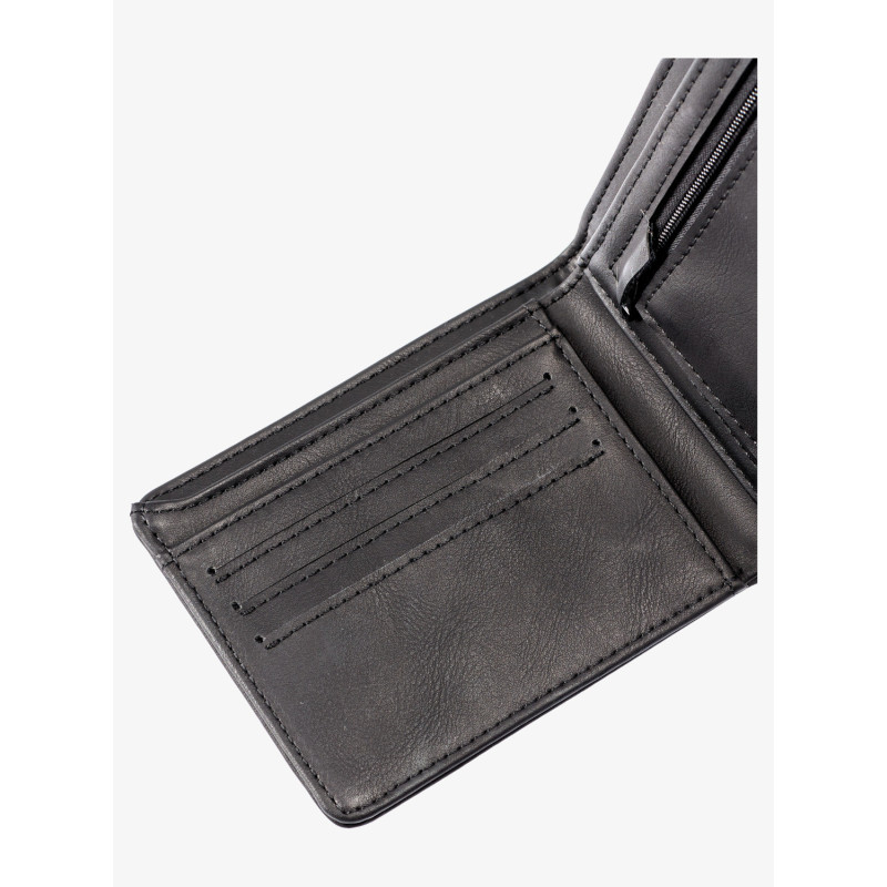 CARTERA QUIKSILVER SLIM RAYS NGR DOBLE HOJA