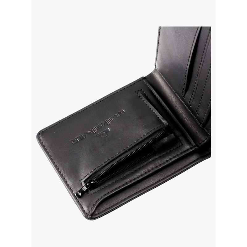 CARTERA QUIKSILVER SLIM RAYS NGR DOBLE HOJA