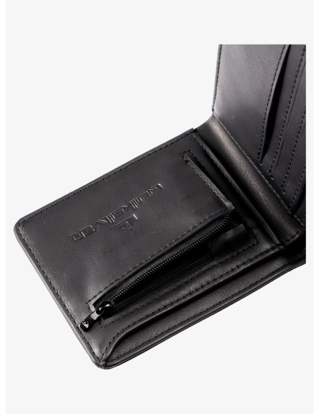 CARTERA QUIKSILVER SLIM RAYS NGR DOBLE HOJA