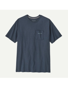 CAMISETA PATAGONIA LOGO POCKET MNO