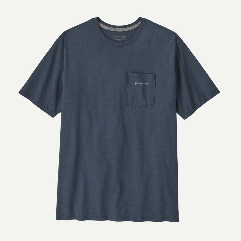 CAMISETA PATAGONIA LOGO POCKET MNO