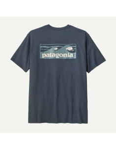 CAMISETA PATAGONIA LOGO POCKET MNO 2