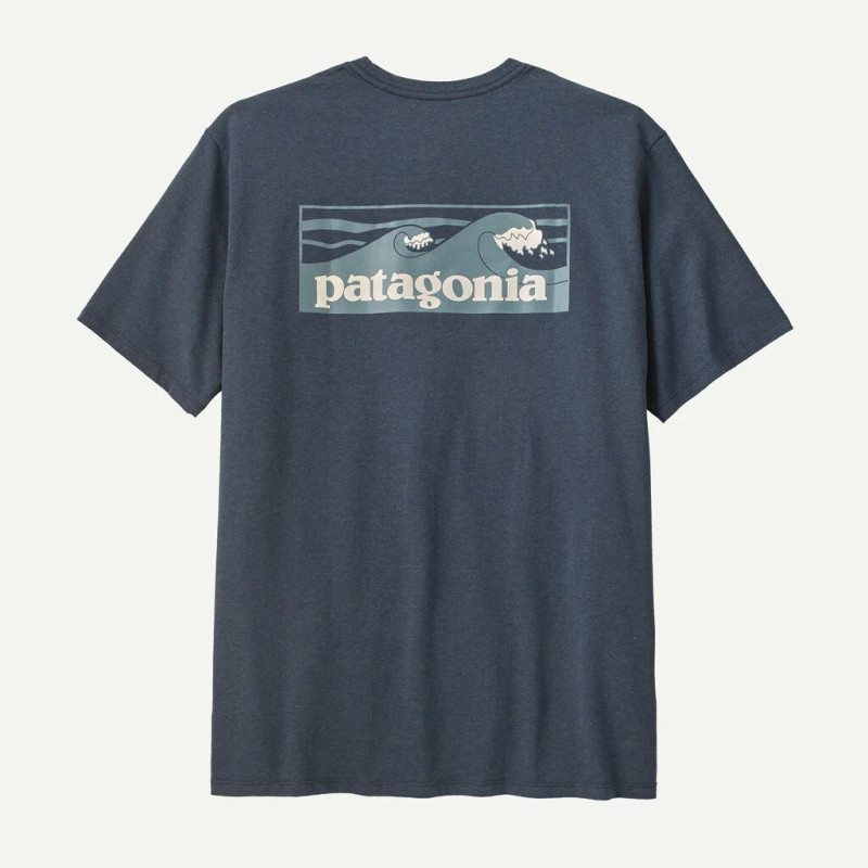 CAMISETA PATAGONIA LOGO POCKET MNO