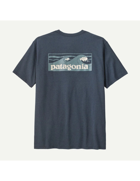 CAMISETA PATAGONIA LOGO POCKET MNO