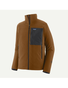 CHAQUETA ELASTICA PATAGONIA TECHFACE OCRE 2