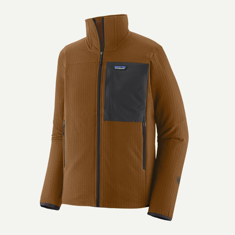 CHAQUETA ELASTICA PATAGONIA TECHFACE OCRE