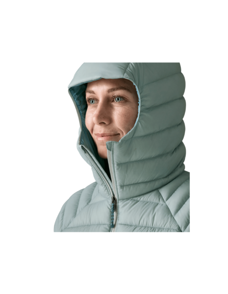 PLUMIFERO PATAGONIA SWEATER HOODY CELESTE