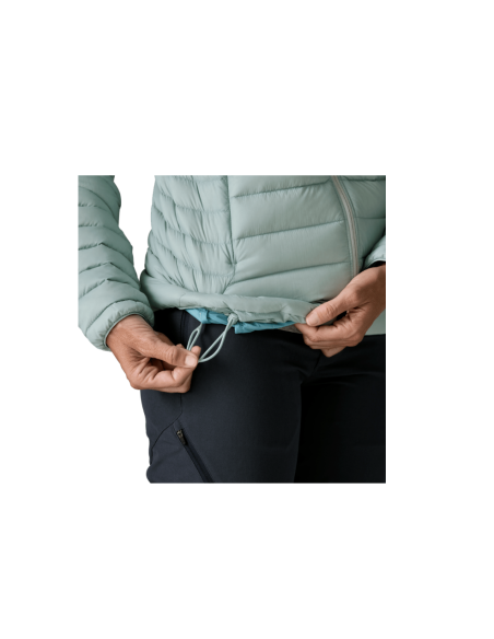 PLUMIFERO PATAGONIA SWEATER HOODY CELESTE