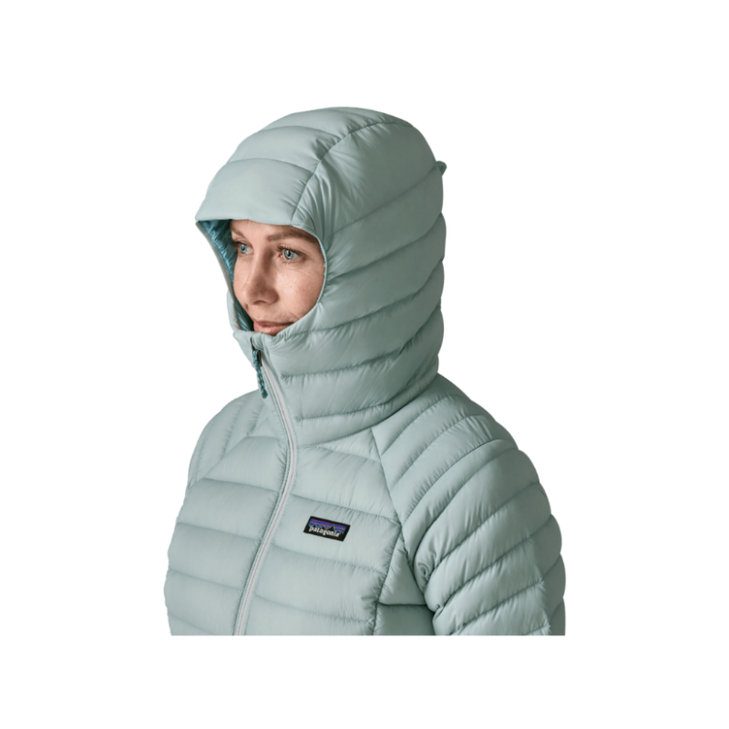 PLUMIFERO PATAGONIA SWEATER HOODY CELESTE