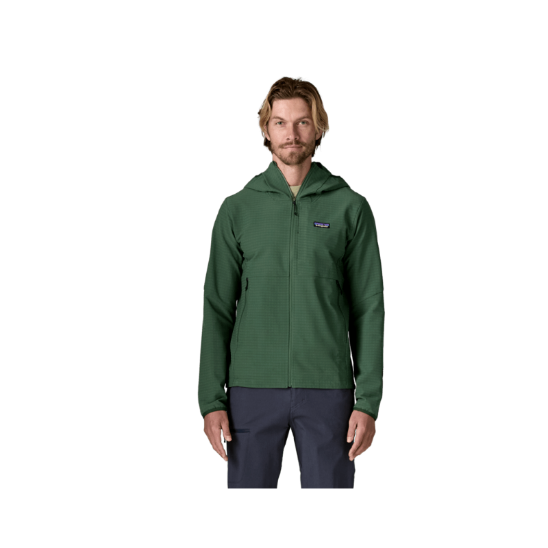 CHAQUETA ELASTICA PATAGONIA TECHFACE HOODY VDE
