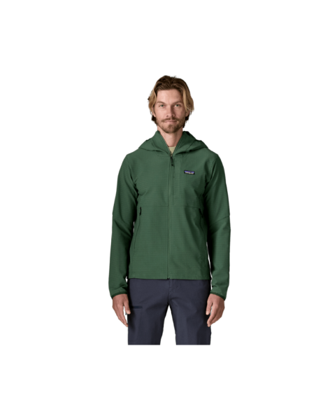CHAQUETA ELASTICA PATAGONIA TECHFACE HOODY VDE