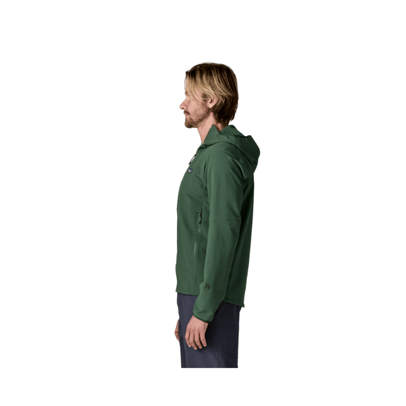 CHAQUETA ELASTICA PATAGONIA TECHFACE HOODY VDE