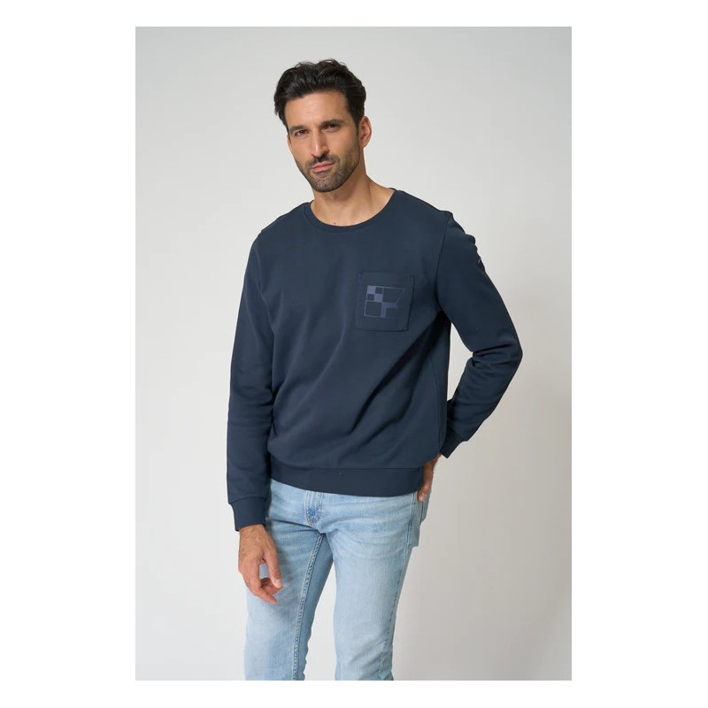 SUDADERA BATELA FELPA PIQUE HOMBRE