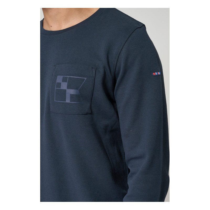 SUDADERA BATELA FELPA PIQUE HOMBRE