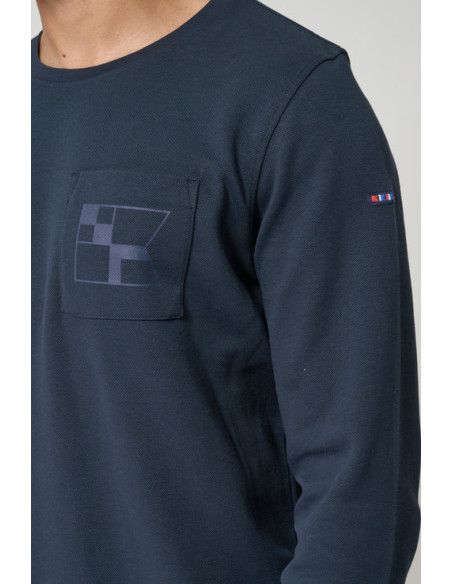 SUDADERA BATELA FELPA PIQUE HOMBRE