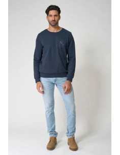 SUDADERA BATELA FELPA PIQUE HOMBRE