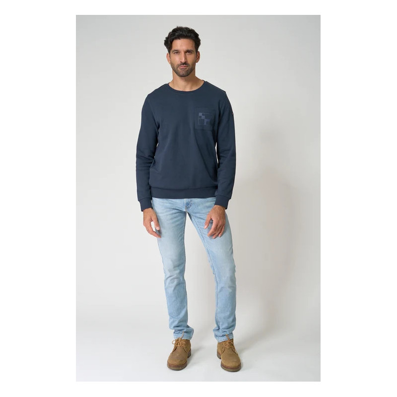 SUDADERA BATELA FELPA PIQUE HOMBRE