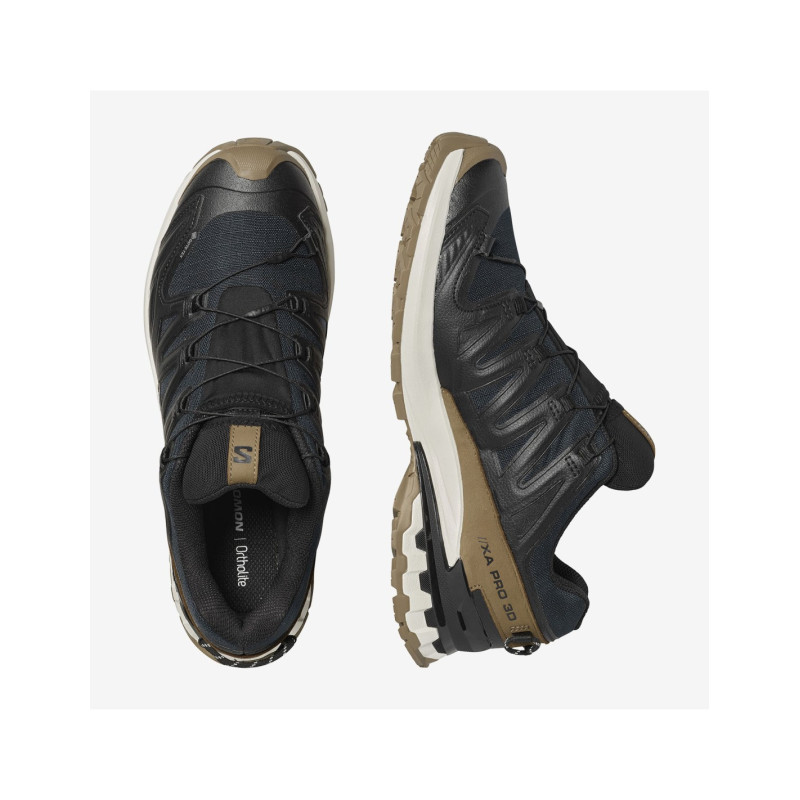 ZAPATILLA TRAIL RUNNING SALOMON XA PRO 3D V9 GORE-TEX NGR