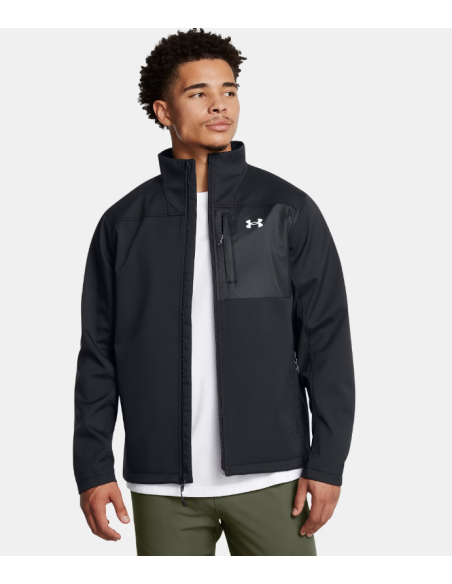 M SHIELD JACKET HOMBRE NGR UA NEOPRENO