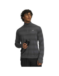 UA VELOCITI  POLO 1/4 CREMLL GRIS SR UA´26