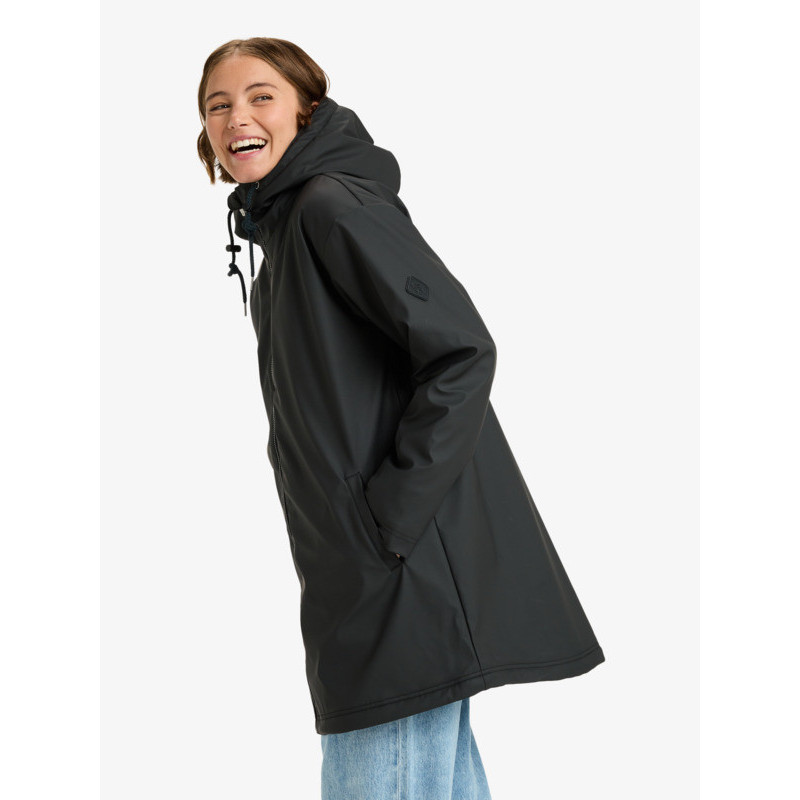 RAIN ROAD POL Z (PSJ0) GABARDINA NGR ROXY