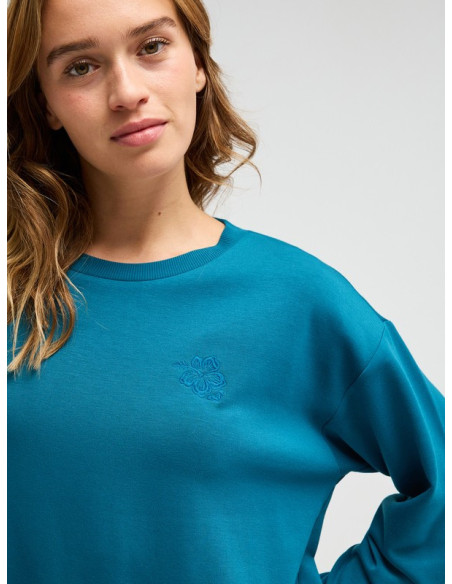 SUDADERA SRA TURQUESA´26
