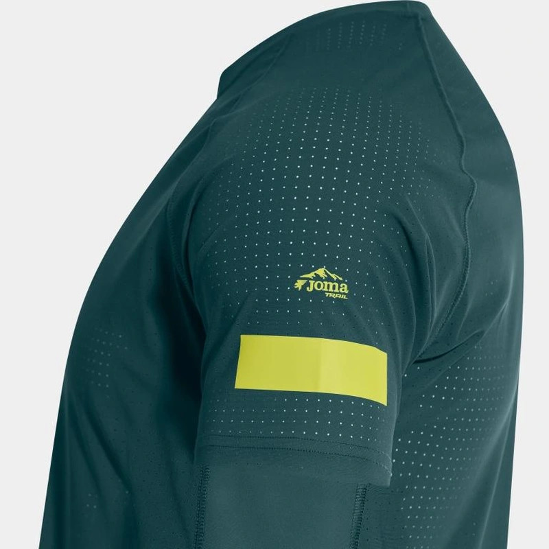 CAMISETA MANGA CORTA R-TRAIL NATURE VERDE TURQUESA