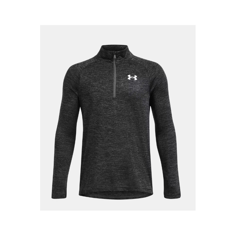 UA TECH 2.0 1/2 ZIP POLO 1/2CRELLERA GRIS