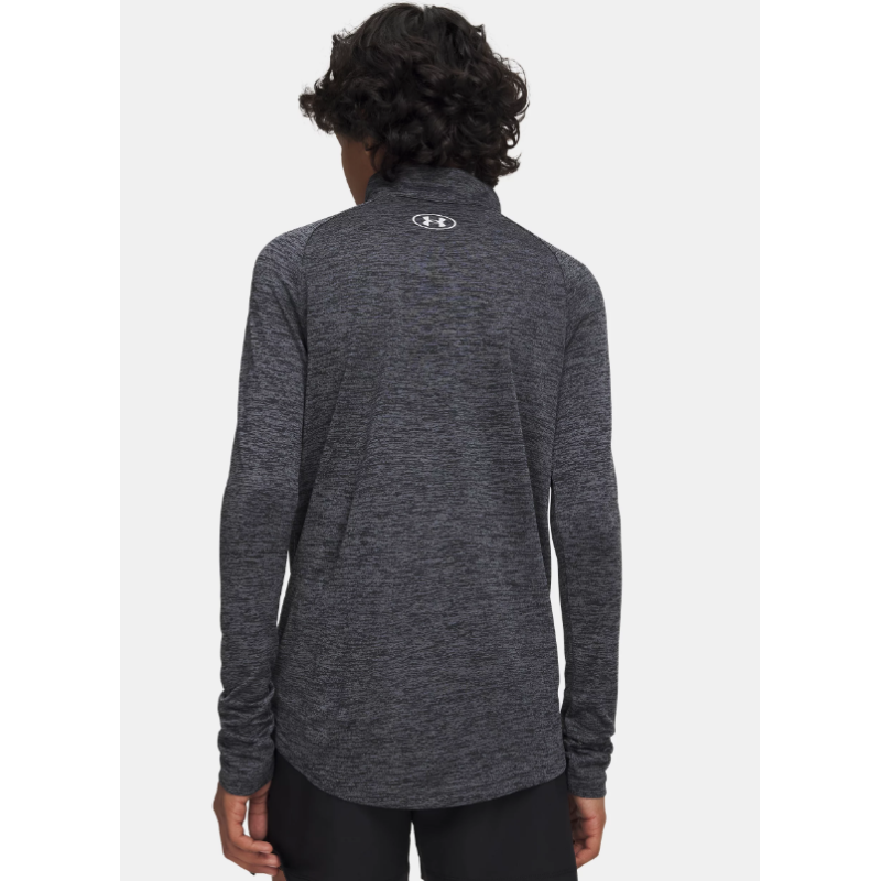 UA TECH 2.0 1/2 ZIP POLO 1/2CRELLERA GRIS